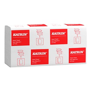 KATRIN Papierhandtücher 61617 CLASSIC Non Stop M2 Interfold-Falzung 2-lagig 4.000 Tücher