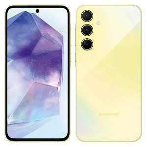 SAMSUNG Galaxy A55 5G Smartphone awesome lemon 128 GB