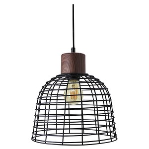 3361410169594 - Paperflow Deckenleuchte MARYLAND Ø 260 mm Metallgehäuse E27 schwarz