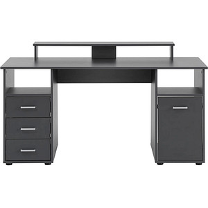 4027181114247 - Schreibtischkombination Niels light 701702 867cm (H) 150cmx70cm (BxT) rechteckig anthrazit   anthrazit 4027181114247 MÖBELP
