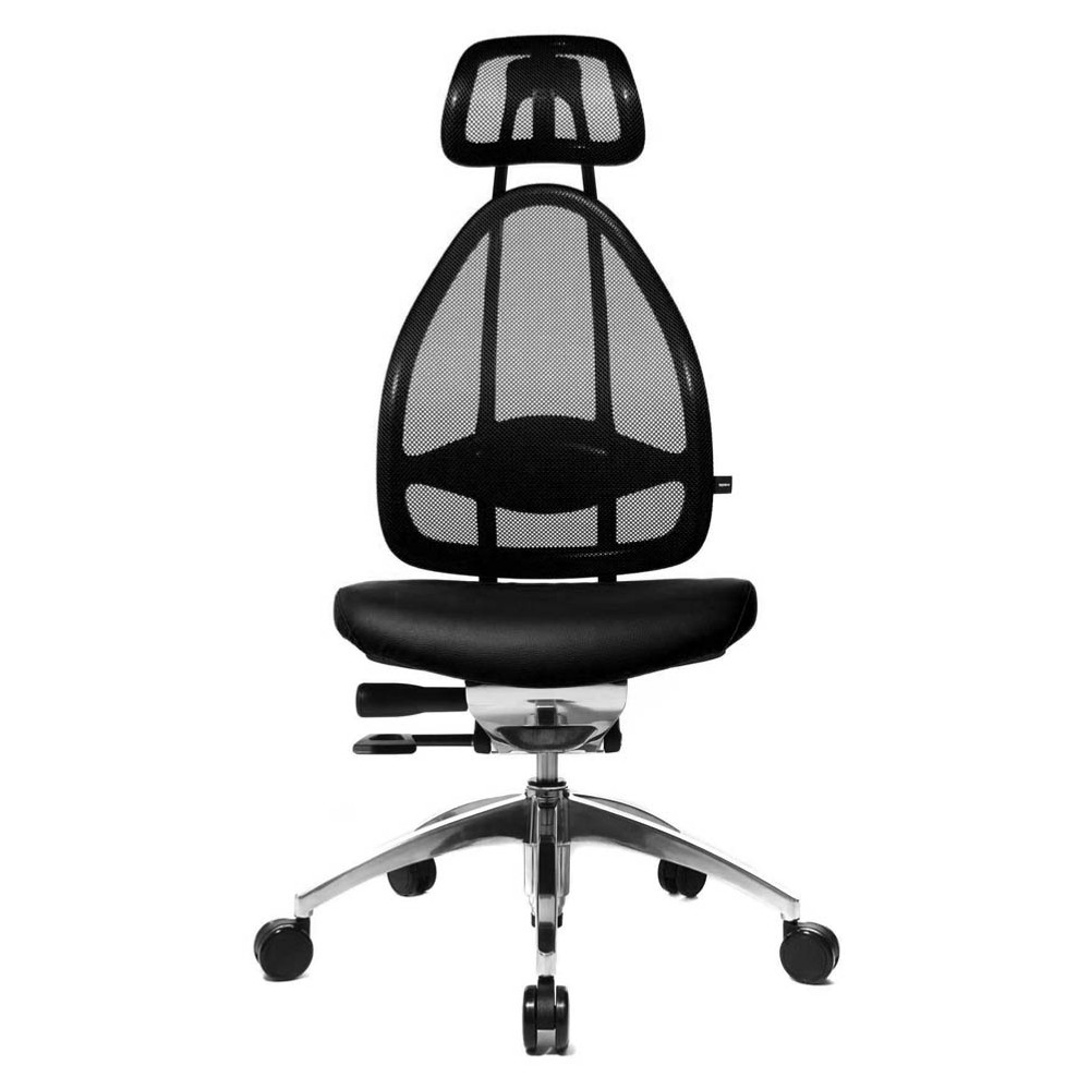 Topstar Bürostuhl Open Art, J190AS10 Stoff schwarz, Gestell alu >>