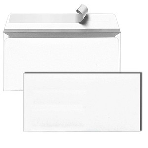 Briefumschläge DIN lang ohne Fenster 500 St.