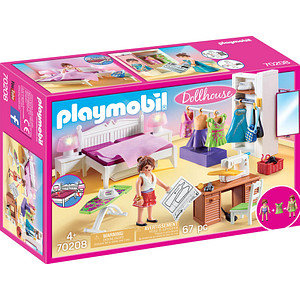 Playmobil® Dollhouse 70208 Schlafzimmer mit Nähecke Spielfiguren-Set