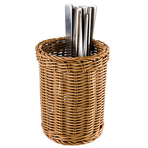 4004133400122 - APS Besteckkorb ECONOMIC Durchmesser 120 mm braun