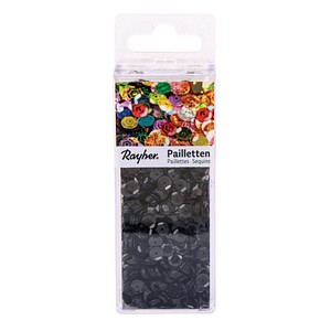 4006166602535 - Streu-Pailletten schwarz gewölbt Ø 60 mm 4000 St 4006166602535 - Streu-Pailletten schwarz gewölbt Ø 60 mm 4000 St