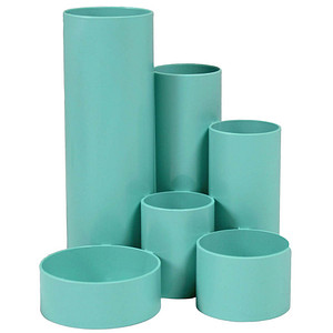 4009793845474 - Stiftehalter Schreibtisch-Boy minze Polystyrol 6 Fächer 129 x 139 x 147 cm 4009793845474 M&M
