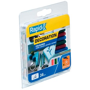 Rapid Heißklebesticks farbsortiert, 36 St. - Büroshop24
