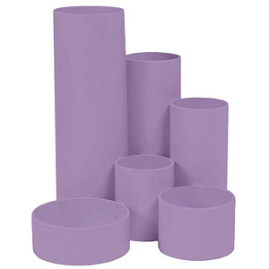 4009793845481 - Stiftehalter Schreibtisch-Boy lavendel Polystyrol 6 Fächer 129 x 139 x 147 cm 4009793845481 M&M