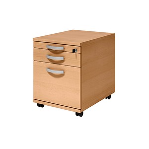 röhr Techno Rollcontainer buche 3 Auszüge