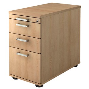 4032062194690 - Solid Standcontainer eiche 4 Auszüge 428 x 800 x 720 - 760 cm 4032062194690 - Solid Standcontainer eiche 4 Auszüge 428 x 800 x 720 - 760 cm