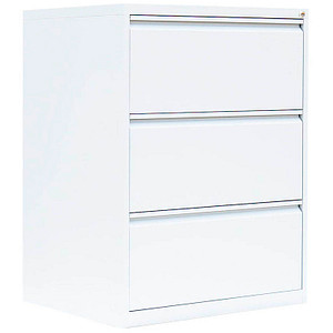 4061815525795 - Hängeregistraturschrank signalweiß 3 Schubladen 760 x 620 x 1012 cm  4061815525795 LÜLLMANN
