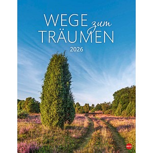 9783756409846 - Monats-Wandkalender Wege zum Träumen 2026