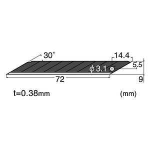 4904011014161 - Nt Incorporated - nt cutter 9 mm snap-off extra scharfe präzisionsklingen 30 grad schwarz 10 blatt pack 1 packung (BA15P) 4904011014161 - Nt Incorporated - nt cutter 9 mm snap-off extra scharfe präzisionsklingen 30 grad schwarz 10 blatt pack 1 packung (BA15P)