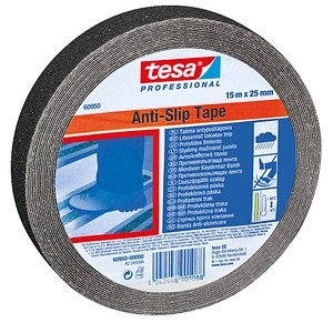 tesa Anti-Rutsch-Band Professional 60950 schwarz 25mm Breite