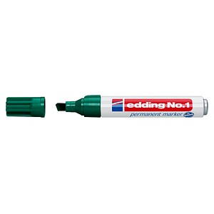 4004764426898 - edding Permanentmarker No1 Farbs 10s Permanentmarker 5x schwarz 2x blau 2x rot 1x grün 10 - 50 mm