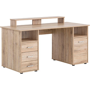 4027181114254 - Schreibtischkombination Niels light 701703 867cm (H) 150cmx70cm (BxT) rechteckig wildeiche   wildeiche 4027181114254 MÖBELP 4027181114254 - Schreibtischkombination Niels light 701703 867cm (H) 150cmx70cm (BxT) rechteckig wildeiche   wildeiche 4027181114254 MÖBELP