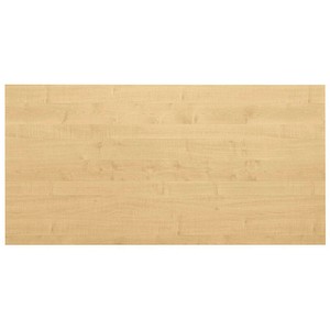HAMMERBACHER Konferenztischplatte KP16 - Rechteckig - 160x80 cm - Ahorn
