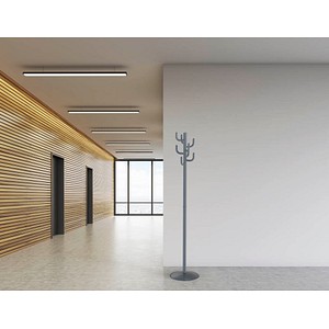 4002390095075 - MAUL Kleiderständer MAULpolaris Lite 9402682 silber Metall 8 Haken 365 x 1770 cm 4002390095075 - MAUL Kleiderständer MAULpolaris Lite 9402682 silber Metall 8 Haken 365 x 1770 cm