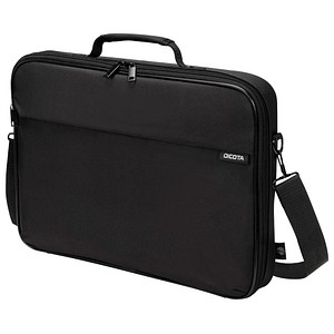 DICOTA Laptoptasche Multi ONE Recycling-PET schwarz D32089-RPET bis 44,0 cm (17,3 Zoll)