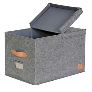 LOVE !T STORE !T Premium Aufbewahrungsbox 52,8 l grau 50,0 x 33,0 x 32,0 cm, 1 St.