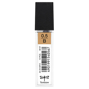 4901991540567 - Feinminen-Bleistiftminen schwarz B 05 mm 4901991540567 12 Stück