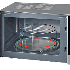 4008146041303 - MW 7771 Mikrowelle Schwarz Silber 700 W Grillfunktion Timerfunktion 4008146041303 - MW 7771 Mikrowelle Schwarz Silber 700 W Grillfunktion Timerfunktion