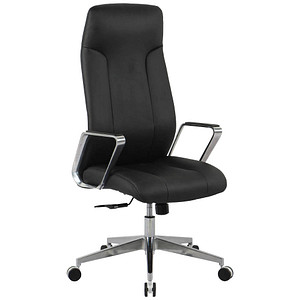 4067429100120 -  Chefsessel HLC-2955L Kunstleder schwarz Gestell silber 4067429100120 Head