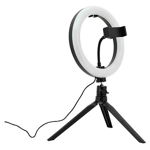 3361410166982 - meet by paperflow Blogg Ringlicht Tischleuchte PVC 200 × 450 × 110 mm 420 lm warmweiß EEK G