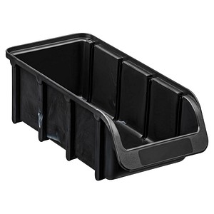 4007228068252 - Sichtlagerkasten 10 l schwarz