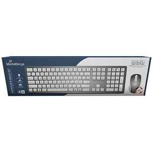 4260664876762 - Funk-Tastatur und optis Funk-Maus Set QWERTZ sil 4260664876762 - Funk-Tastatur und optis Funk-Maus Set QWERTZ sil