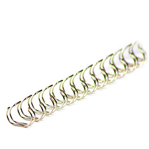 4250504511229 - 100 Drahtbinderücken silber für 30 Blatt 4250504511229 100 Stück