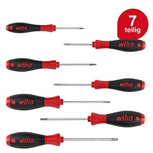 WIHA 01299 - Schraubendreher Set SoftFinish® , TY, 7-teilig