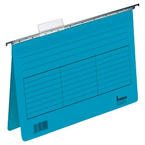 5 bene Hängehefter Karton blau DIN A4