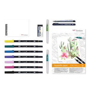 ABT Have Fun @ Home Watercoloring Brush-Pen-Set farbsortiert