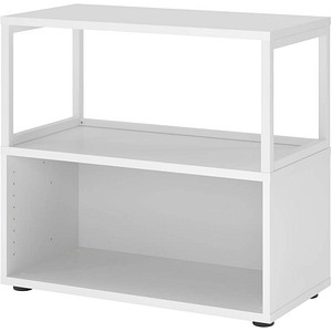 Hammerbacher Aktenregal FlexWall weiß 80,0 x 40,0 x 74,6 cm 4032062307205 Hammerbacher