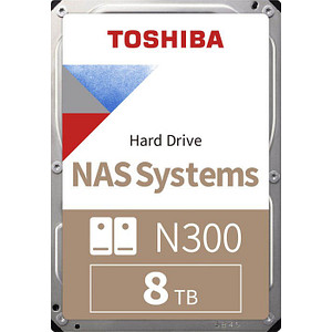 4260557511985 - N300 NAS - 8TB HDWG480UZSVA - Festplatten - 8TB - 35 - 7200 rpm - SATA-600 - 256MB cache