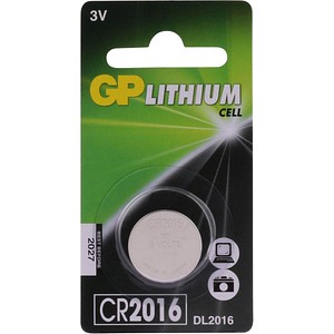 GP Knopfzelle CR2016 3,0 V