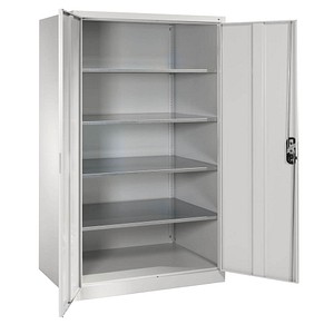 4064615120719 - CP Metallschrank 8934-00 S10194 lichtgrau 1200 x 800 x 1950 cm aufgebaut