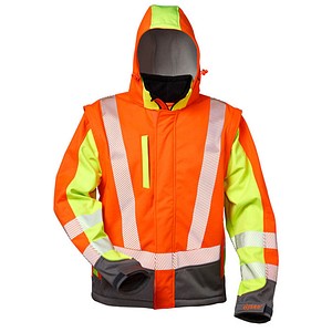 4025888259285 - Jacke ATANAS Softshell orange gelb schwarz Größe XL 4025888259285 Elysee 4025888259285 - Jacke ATANAS Softshell orange gelb schwarz Größe XL 4025888259285 Elysee