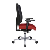 Topstar Bürostuhl Support P Deluxe In Grau – Ergonomischer Drehstuhl Für Langes, Gesundes Sitzen
