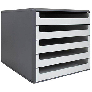 4009793845610 - Schubladenbox  vanille 30057602BE DIN A4 mit 5 Schubladen 4009793845610 M und M