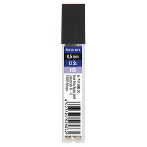 Westcott Feinmine E-744966 00 HB 0,5mm 12St 4027521525672 Westcott 12 Stück