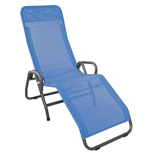 MFG Freizeitmöbel Sonnenliege Pool III anthrazit Stahl