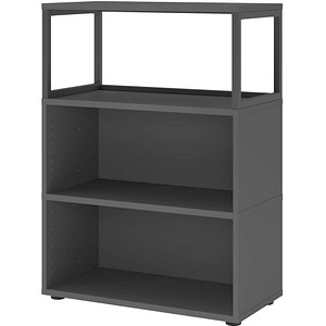 Hammerbacher Aktenregal FlexWall grafit 80,0 x 40,0 x 109,8 cm 4032062307298 Hammerbacher