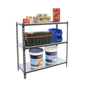 8425437097010 - Schwerlastregal SIMONCLICK 8425437097010 anthrazit weiß 900 x 400 x 900 cm 8425437097010 Simonrack