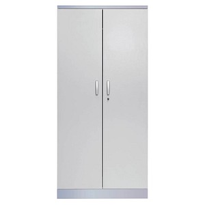 4260090172193 - Aktenschrank 100123 Holz Stahl abschließbar 5 OH 92 x 195 x 42 cm lichtgrau alu 4260090172193 Gürkan
