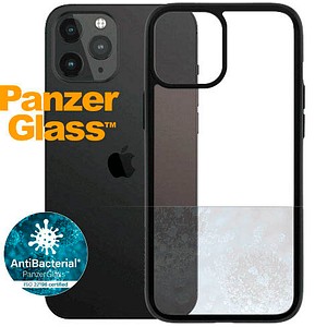 PanzerGlass™ Clear Case Handy-Hülle für Apple iPhone 12 Pro Max transparent, transparent, schwarz