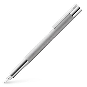 4014519631965 - scala Patronenfüller silber brushed M (mittel) 4014519631965 Lamy