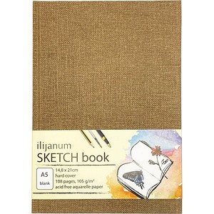 8606004980434 - Skizzenbuch DIN A5 blanko walnuss Hardcover 54 Seiten 8606004980434 - Skizzenbuch DIN A5 blanko walnuss Hardcover 54 Seiten
