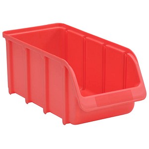 4007228704013 - 683100 Sichtlagerkasten (b x h x t) 315 x 145 x 125 mm Rot 1 St - Hünersdorff